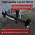 Socpuro 12V 150DB Car Air Horns with Compressor, 18 Inches Chrome Zinc Single Trumpet Truck Air Horn Set for Car Truck Train Boat