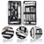 Nail Clippers Set Fingernail and Toenail Clipper Cutters,Manicure Pedicure Kit 18 Pieces Stainless Steel Professional Grooming Kits