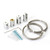 TOPNIKE Ceiling Sign Hanger, Aluminum, Display for Large Picture/Billboard/Sign Board/Frame, 2 Pack, Silver