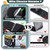Navona 30Ft x 1 Inch Heavy Duty Hook and Loop Strips with Adhesive, Black