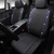 CAR PASS Bling Diamond Car Seat Covers Full Set,Shining Rhinestone Waterproof Faux Leather,Rear with Zipper,Universal Fit Automotive Glitter Crystal Sparkle Strips for Women,Violet Purple Rhinestone