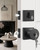 Goldenwarm Black Exterior Door Knobs with Deadbolt, Front Lockset - 1Pack