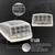 Partsam 5pcs 17 LED Clear Lens 5 * 3.75" Amber Cab Marker Top Roof Running Truck Cab Light Waterproof Top Reflective Lights Compatible with Peterbilt/Kenworth/Freightliner/Mack/