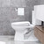 DGYB Suction Cup Toilet Paper Holder Stainless Steel 5.8 Inch Brushed TP Roll Holder for Bathroom Kitchen- No Drill Wall Mount