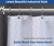 BRIOFOX Industrial Shower Curtain Rod - Rustproof Non-Slip 43-72 Inch 304 Stainless Steel Tension Curtain Rod for Window or Bathroom, Chrome