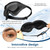 Sleep Masks Designed to Relief Dry Eyes, Upgraded 3D Silicone Moisture Chamber Glasses for Dry Eyes Relief, Hydrating Sleep Goggles for CPAP Users