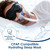 Sleep Masks Designed to Relief Dry Eyes, Upgraded 3D Silicone Moisture Chamber Glasses for Dry Eyes Relief, Hydrating Sleep Goggles for CPAP Users