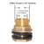 Joywayus 1-1/2" Female 2" Male Brass Water Tank Bulkhead Tank Fitting