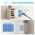 HG Power Metal Indoor Dryer Vent Kit, Dryer Vent Box, Safety Vent Flap