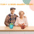 Spill Proof Sippy Cups for Seniors & Adults -10.2oz(300ml) Non-Spill Cups with 2 Handles & Straw Lid, Elderly Drinking Cups for Patients, Disabled, Pregnant Women, Dishwasher Safe (Blue)