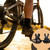 Wide Platform Bike Pedals, 9/16in with Toe Clips for Indoor Cycling