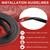 326A0004 Tonneau Cover Bulkhead Seal 3/5 in x 65 in, Truck Bed Cover Seal