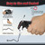 Tube Dispenser Tool for Squeeze, Efficient and Easy Control Silicone Extrusion Tool for RTV Tube, 2.5" Industrial Size