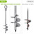 Insaga 30'' Ground Anchors Screw in Heavy Duty 12mm Solid Steel, 3" Spiral Blade with Smooth Edges, Fully Welded Design for Mobile Home, Shed, Trampoline, Swing Set, Carport, Earth, Tent, 4Pack