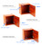 Strong Cabinet Magnets for Closure 60 lbs 3 Pack - Hold Warped Doors Tight