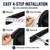 Storystore Automotive Door Weather Stripping 10 Ft EPDM Rubber Seal Strip