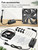Wathai 120mm Waterproof Small Box Fan IP67 12V Computer Fan AC 110v 120v