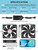 Wathai 120mm Waterproof Small Box Fan IP67 12V Computer Fan AC 110v 120v