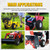 MZREXN 2 Pcs 4.10/3.50-4 Tire and Inner Tube with Bent Valve Stem