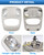 TOP-MAX Overhead Console Dome Light Replacement for 2002-2010 Dodge Ram 1500 2500 3500 4500 5500, Interior Roof Map Reading Lamp Replaces 1DK78BD1AA, 1DK78TL2AA