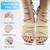 Tailor Bunion Corrector, Bunion Pads for Bunion Pinky Relief, Tailors Splint for Toe Straightener, Little Toe Separator, Overlapping, Soft Silicone Gel Bunion Pad with Anti-Slip (S)