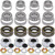 25580 14125A Trailer Axle Bearing Kit 4 Sets,5200-7000 lb for #D42 Spindle