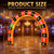 Foilswirl 8ft Inflatable Casino Theme Party Decoration Arch with LED Lights