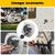 RV City Water Inlet with Pressure Reducing Valve,Chrome Water Fill Inlet Replacement with Check Valve,RV Water Inlet Connection,for Marine,Trailer,Motorhome Inlet