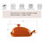 Cute Whale Butter Dish, Ceramic Butter Dish with Lid and Handle, Funny Butter Holder for East Coast Butter, Modern Kitchen Decor and Accessories
