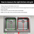 2Pack Stainless Steel Sink Protectors, 13.1''x11.6''x1''