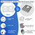 2Pack Stainless Steel Sink Protectors, 13.1''x11.6''x1''