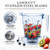 48oz Low Profile Blender Pitcher Compatible with Vitamix 5200 5300 750 7500 5000 6300 E310 E320, Replacement Container with Upgraded Stainless Steel Blades, Fits Classic & Explorian Series