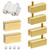 Glass Door Pivot Hinge Glass Door Magnetic Catch with Clamp Set