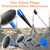 Tire Repair Patch Tool Kit Includes 24PCS Tire Patch Plugs(1.42"&1.81"&2.36"),Tire Patch Roller,Tungsten Buffing Wheel and Twist Drill Bits,Tire Patch Kit for Vehicles