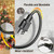 Eversimpleinc Black 1 to 4 Splitter Outdoor Extension Cord 28 FT 4 Outlets