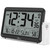 WallarGe 8.5'' Digital Atomic Clock with Indoor Outdoor Temp