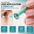 SPORTS WORLD VISION Contact Lens Applicator Tool for Soft Lenses - Silicone Contact Lens Remover Tool - Contact Lens Plunger for Daily and Monthly Lenses
