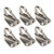 6Pcs Hook Stainless Steel Heavy Duty Spring Buckle Type Hanger Marine Hardware Hook, Boat Fender for Home Engineering Easily Hang and Adjust