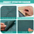Pushglossy 4 Rolls Pool Cover Patch Kit, 39 x 8 Inch, Green