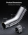 5 to 6 Inch Exhaust Elbow with Clamp for Pickup Trucks and Cars