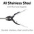 FTH Premium Stainless Steel Grabber Reacher Pickup Tool Heavy Duty 41 inch