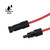 Renogy 20FT 10AWG Solar Extension Cables, M&F Connector, Black&Red, 1 Pair