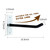 Sinoer 10 Inch Wall Mount Steel Tire Hooks,4 Pack Black