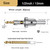 1/2'' Tungsten Carbide Tipped Hole Saw Drill Bit for Hard Metal Steel