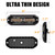 WINECO Amber 8PCS LED Strobe Lights Kit 12V 24V Sync Feature 12 LED Emergency Hazard Warning Lights with Strobe Controller for Trucks Vehicles ATV RV Cars Van