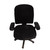 lygooh 4 Pcs Office Chair Covers Set Computer Universal Protective Stretchable Chair Seat Covers Desk Armrest Slipcovers Pads Office Cushion Backrest for Rotating (Black)