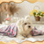 20 Pcs Puppy Blankets Bulk, Soft Fleece Blankets for Small Pets