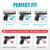 Taurus G2C Holster, Taurus G3C Holster, 9mm/.40 Cal OWB, Level II Paddle