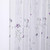 Taisier Home Purple Flower Buds Sheer Curtains for Living Room Floral Embroidery 45 inch Long Rustic Voile Window Curtain Drpaes for Bedroom Rod Pocket 2 Panels