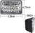 DOT 4PCS 4"X6" LED Headlights Compatible with Kenworth Peterbilt 378 357 379 Trucks - Rectangular Square Clear H4651/H4642/H4652/H4656/H4666/H4668/H6545 Headlamp Bulb Replacement Sealed Beam